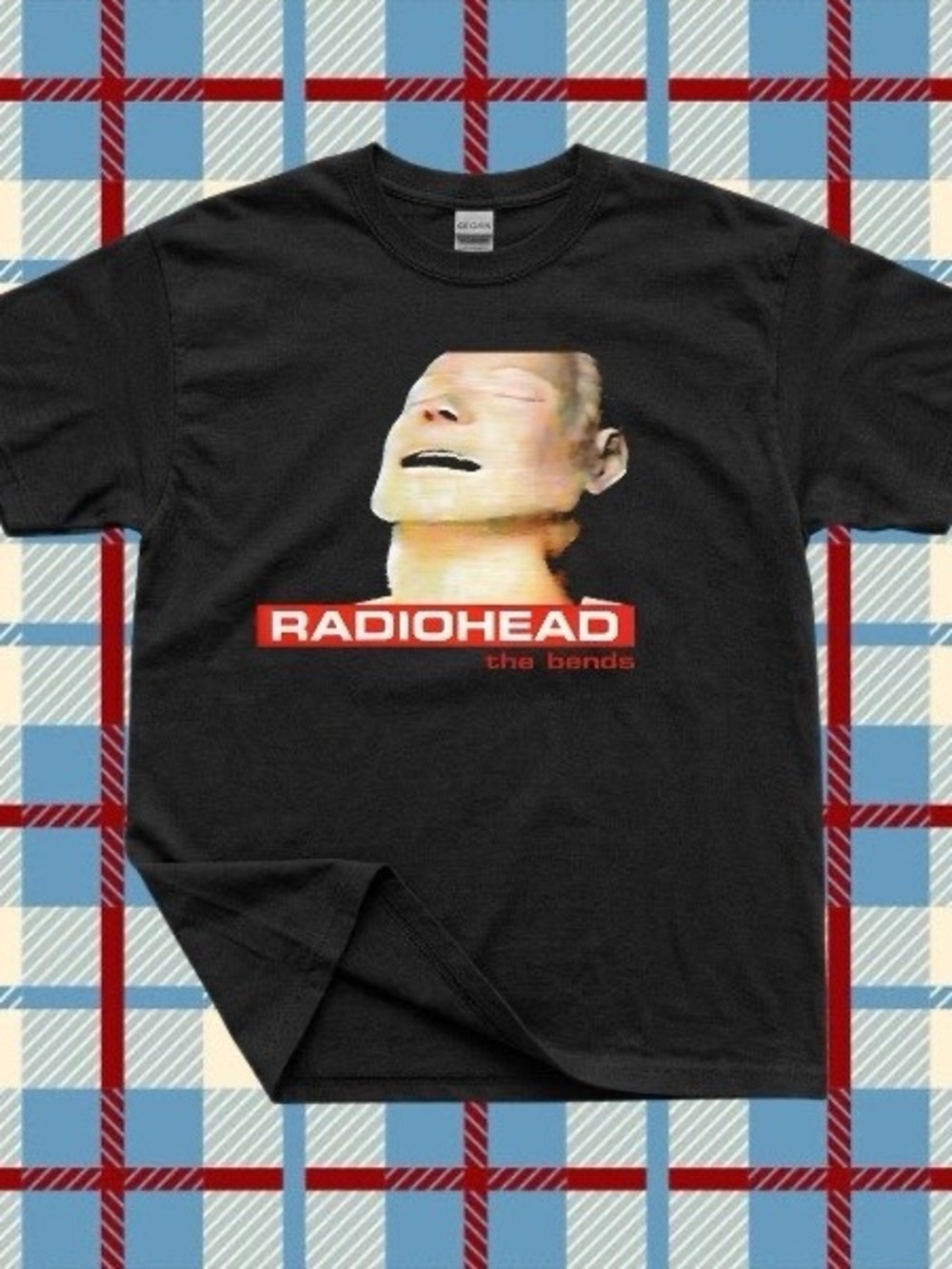 Gildan Black Radiohead Graphic Tee